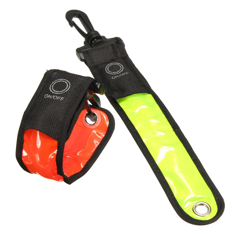 

New Arrival Reflective Red LED Light Strip Clip Blinking Safety Bike Walking Running Jogging