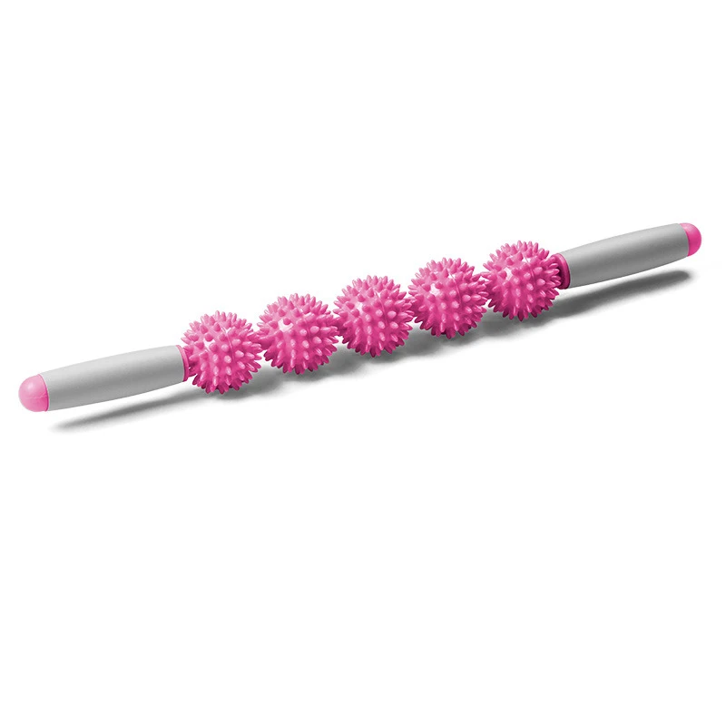 5 круглых тренажерного зала массажный ролик для мышц палка йоги инструмент