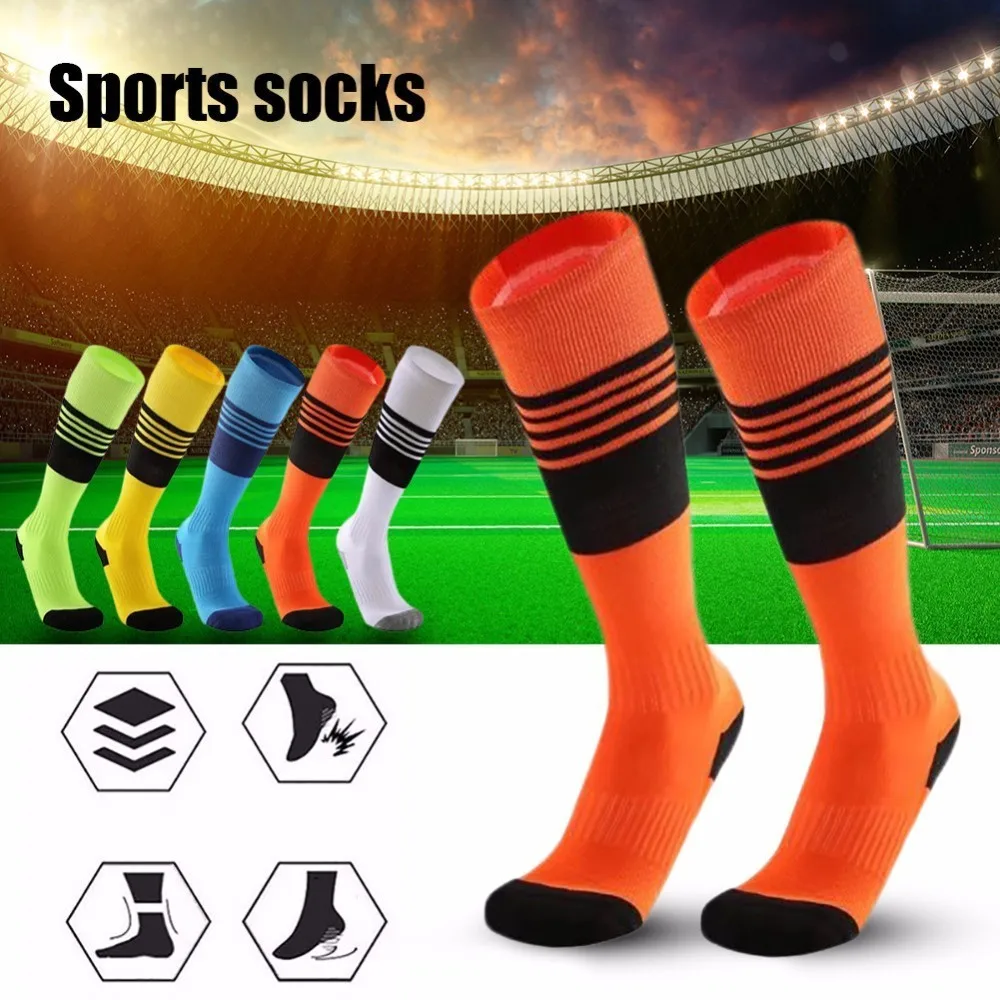 Adult Men Male Cotton Football Soccer Socks Outdoor Running Basketball