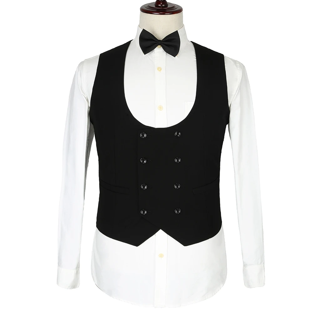 Mens Suits Three-piece suit Formal Dress Men banquet Suit Set Wedding Suits Groom Tuxedos (Jacket+vest+Pants) EURO size S-4XL Mens Suits Three-piece suit Formal Dress Men banquet Suit Set Wedding Suits Groom Tuxedos (Jacket+vest+Pants) EURO size S-4XL