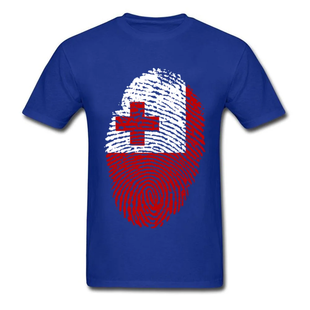 Tonga Flag Fingerprint_blue
