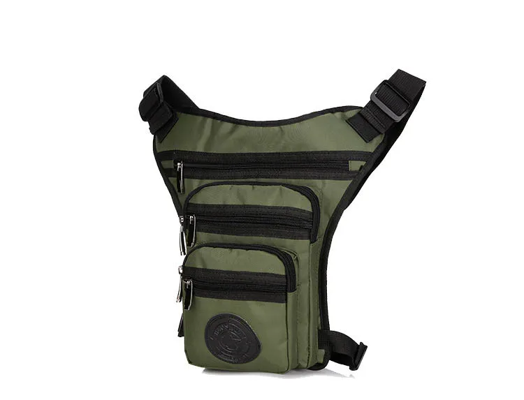 Водонепроницаемая нейлоновая Повседневная сумка на плечо с ремнем для ног, мужская сумка через плечо, мужская сумка-мессенджер, многофункциональная сумка для инструментов