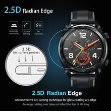 2/5/10 шт закаленное Стекло Экран протектор Плёнки и 5V магнитное всасывание штырьковые USB шнуры для зарядки и Fit huawei GT Смарт-часы аксессуары