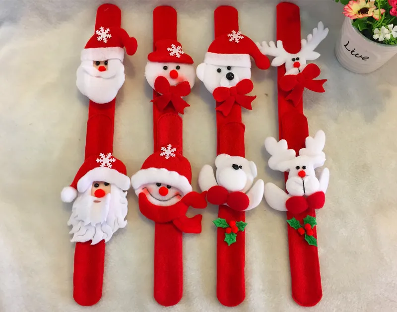 Random The 21cm Christmas Toys Bracelet Clap Ring Applauded Snowman Santa Elk | Игрушки и хобби