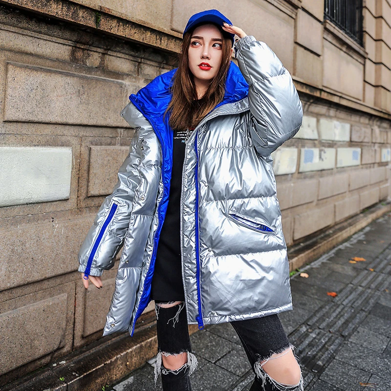 UXSELKCD Damen Wintermantel Mit Kapuze | Wasserdichter Windbreaker | Outdoor Jacke