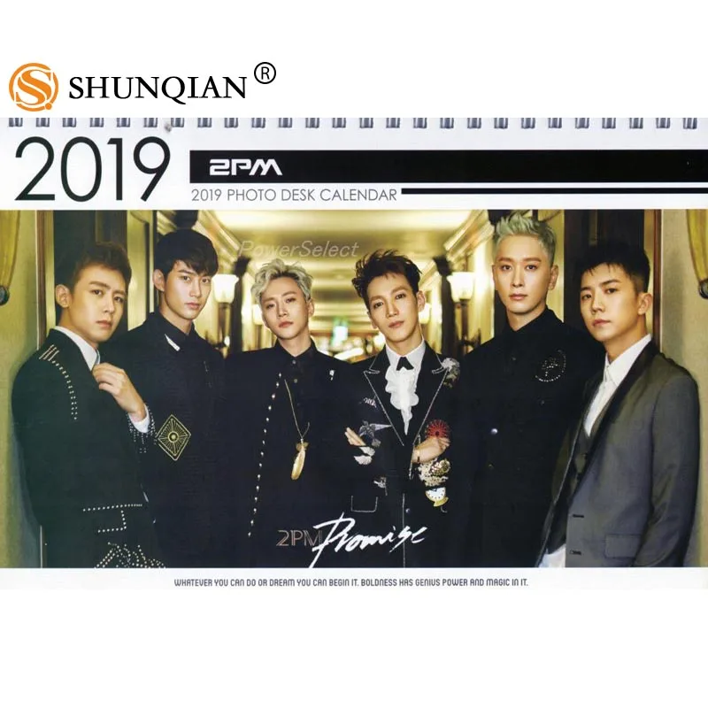 

New Arrival KPOP 2PM Custom Printing Satin Cloth Poster Fashion Home Art Deco Silk Poster 20x30cm, 27x40cm