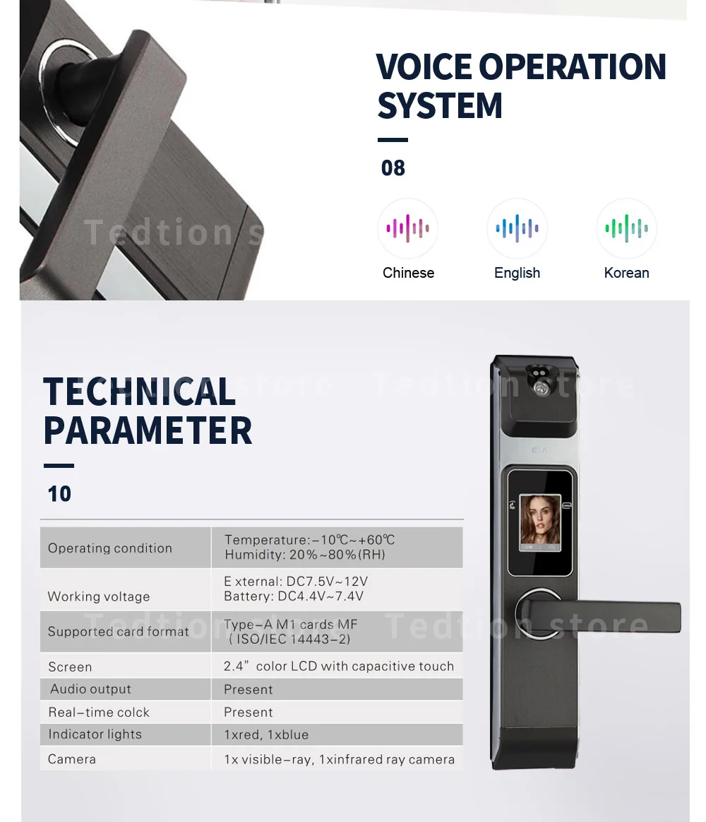 smart face door lock6