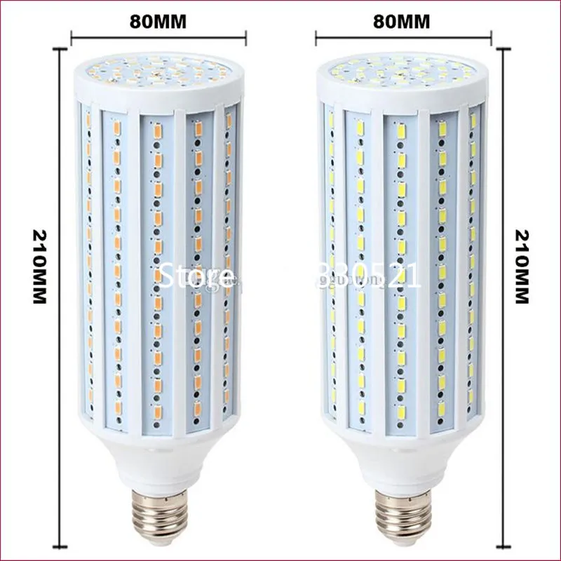 Ультра яркие красные/зеленые/B22 E26 E27 E39 E40 светодиодный кукурузная лампа 110 V-240 V 50W светодиоидная лампа с регулируемой яркостью светодиодный свет Теплый Холодный белый освещение лампы