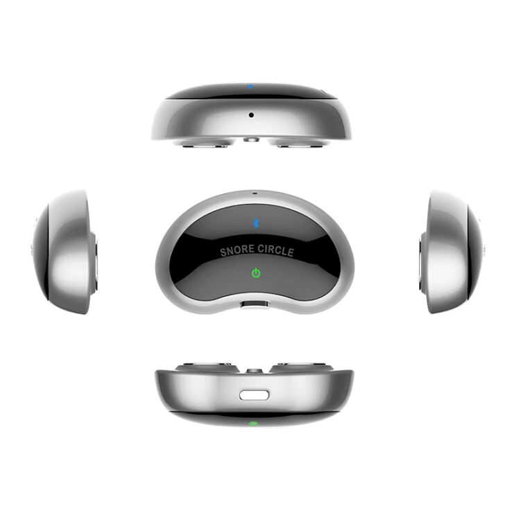 

Smart Biosensor Snore Stopper Stop Snoring Aid Sleeping Anti Snore With APP And Sleep Monitor Sleep Aid Device CPAP Replacer