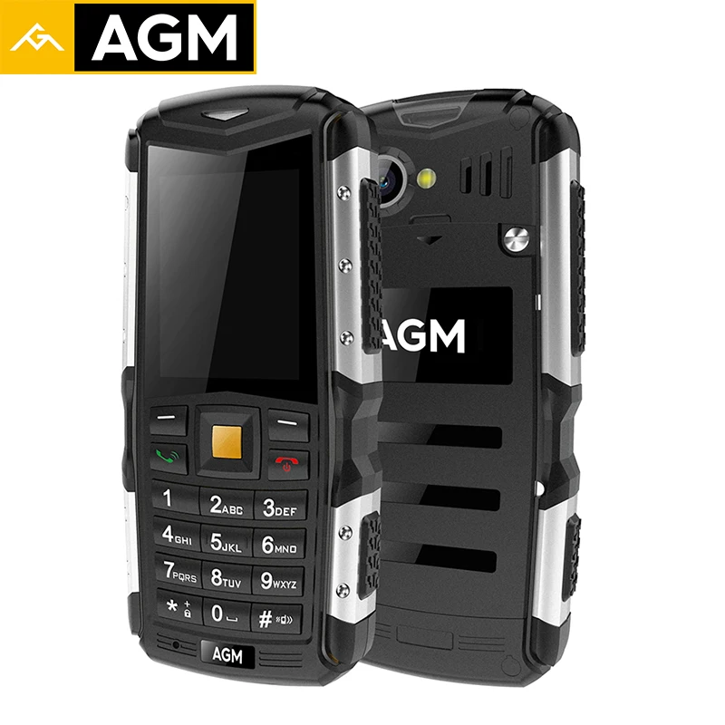 Original 3G WCDMA AGM M1 Mobile Phones IP68 Waterproof Dual SIM Bluetooth Cellphone 2 0 Inch