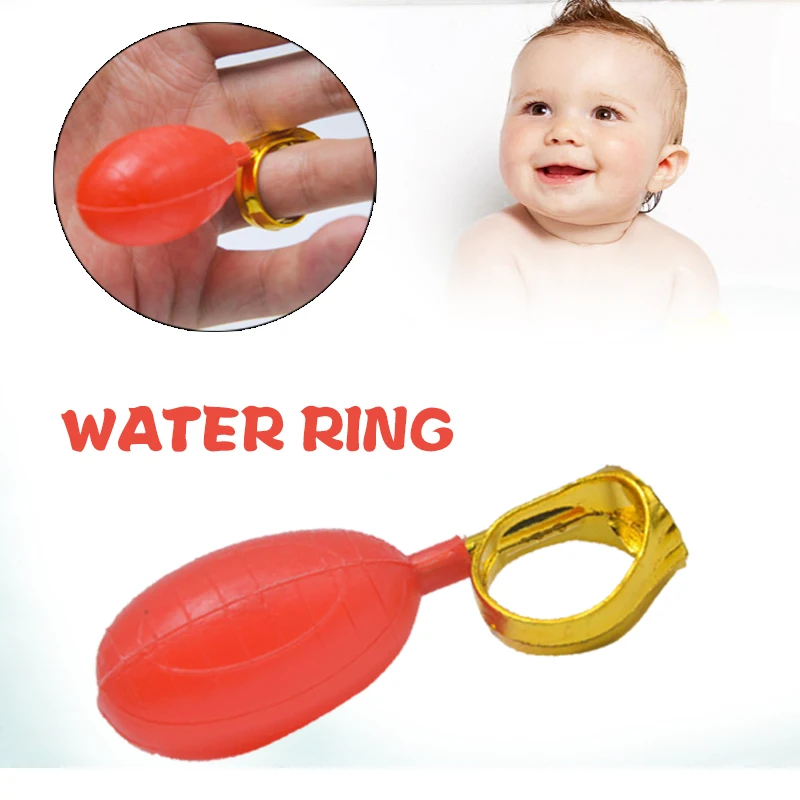Шалость кольцо трюк кольцо игрушка распылитель воды кольцо Релакс развлечения модные вечерние смешной многоцветный Декор маленький шалость