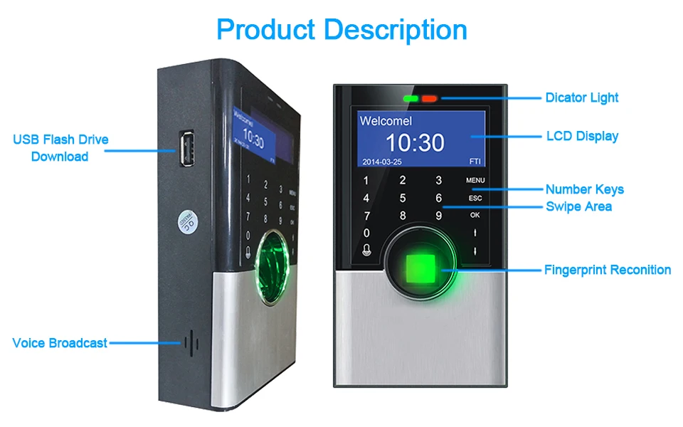 fingerprint access control system
