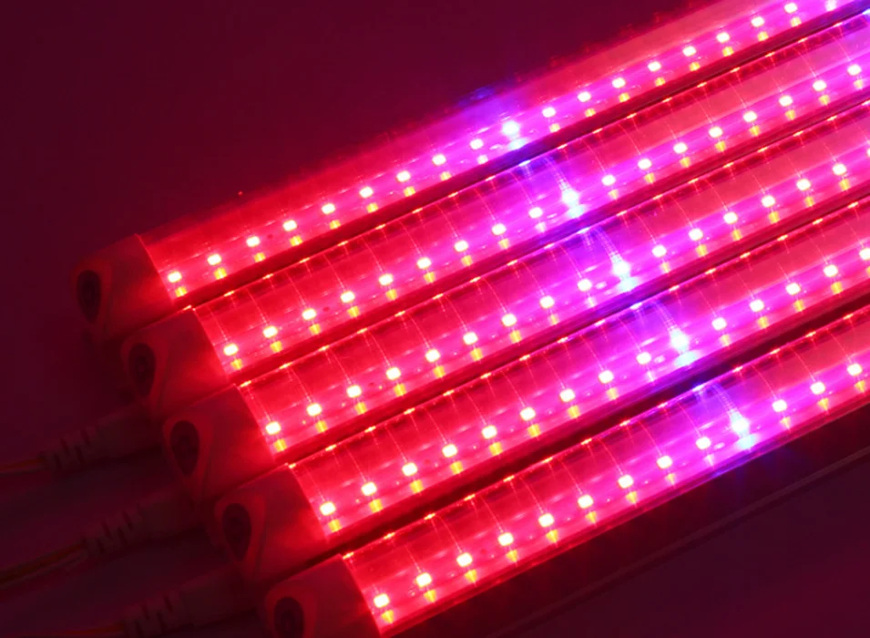 

LED lamp for plant and aquarium with a timer option 660nm 455nm light is good for flower vegetable fruit and so on