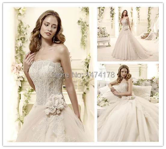 New Fashion 2017 Delicate Boning Sheer Bodice Fluffy Tulle Lace New Fashion 2017 Delicate Boning Sheer Bodice Fluffy Tulle Lace Wedding Dress Hs 058 Italy