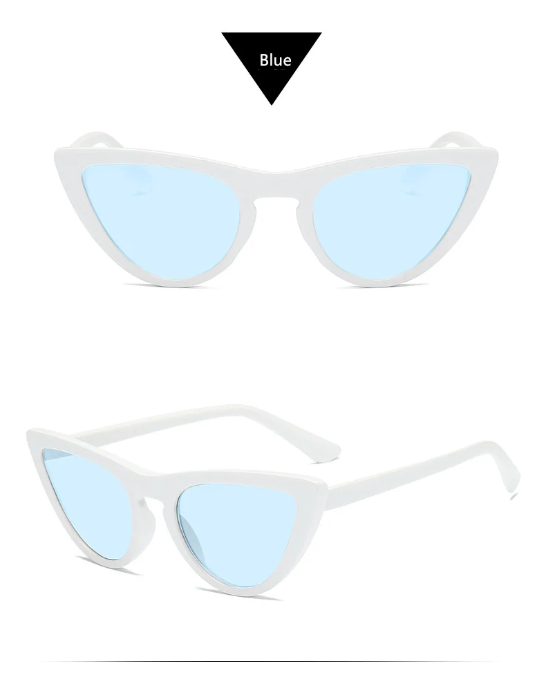 Oulylan кошачий глаз солнцезащитные очки женские зеркальные трендовые Cateye Солнцезащитные очки для женщин черные Розовые Желтые солнцезащитные очки роскошные очки UV400