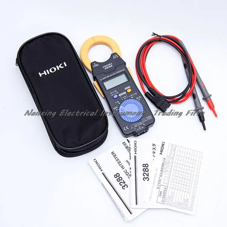Быстрое прибытие HIOKI 3288 зажим на HiTESTER 1000A AC/DC хомут измерительный тест среднее|clamp