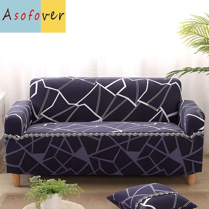 Лучшие продажи винтажная для дивана крышка эластичный диван Slipcover Cubre диван растягивающиеся покрытия для мебели протектор Чехлы для дивана для гостиной - Цвет: 13