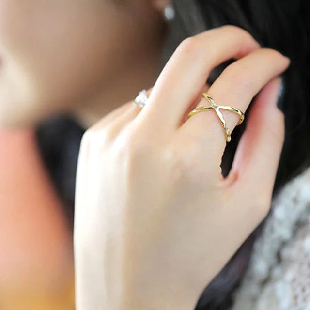 Fashion Metal Flower Rings For Women Girls Fashion Metal Flower Rings For Women Girls