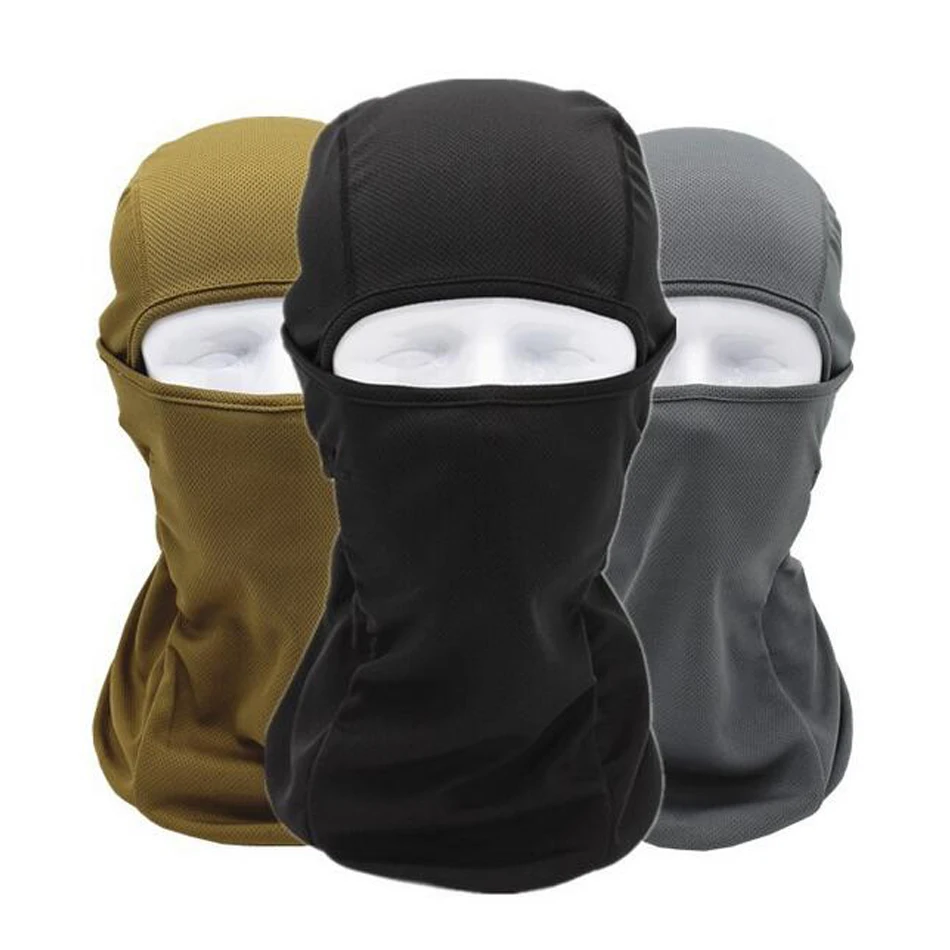 New Balaclavas Windproof Quick Drying Gear Breathable Anti UV Soft Full