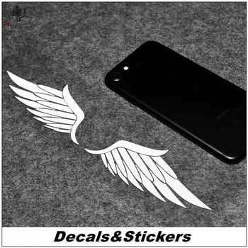 

NO.L123 Pair of Wing 3M Reflective Modified Stickers Car Helmet Waterproof MOTO GP Decals Racing Motorcycle
