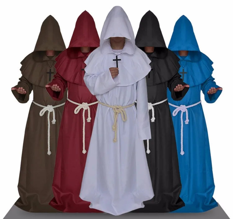 RENAISSANCE MEDIEVAL COSTUME PARTY 48/" Adult Orange Cape ~ HALLOWEEN SUPERHERO