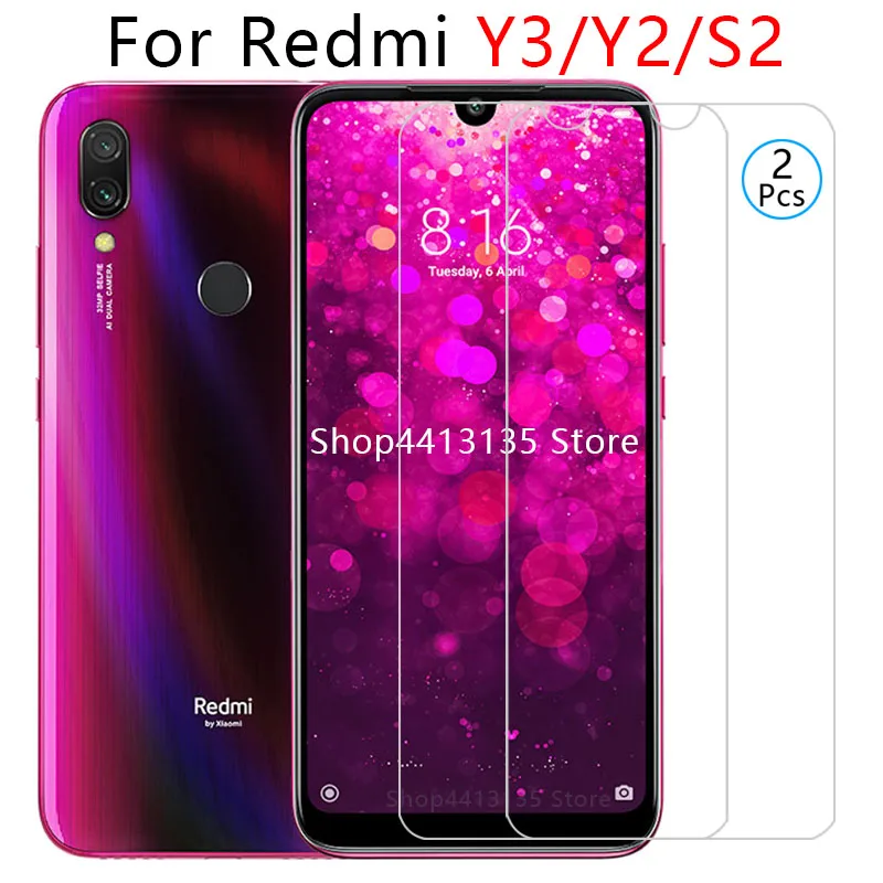 Защитное стекло redmi s2 y3 y2 закаленное на xiaomi ksiomi s 2 y 3 glas защита экрана 9 h | Мобильные