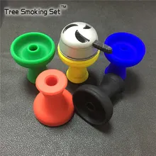 1 шт. чаша для кальяна силиконовая+ 1 шт. чаша металлическая коробка для кальяна с угольным держателем курительная трубка коробка для кальяна