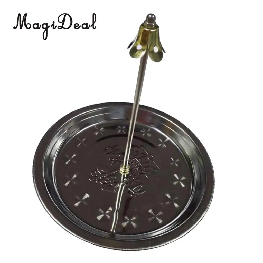 MagiDeal Home Decor Incense Burners Antique Style Vintage Retro Coils Cones Censer Backflow Burner 5 Sizes PICK
