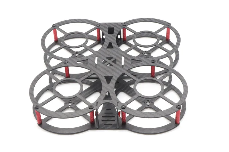 DIY FPV мини гоночный Квадрокоптер Дрон горячие колеса 135 мм/200 мм чистая рамка из