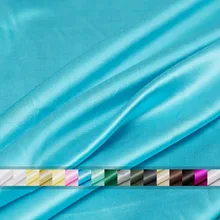 Перламутровый шелк чистый цвет шелк хлопок Атлас Шармез тутового шелка материалы Весна рубашка подкладка DIY Одежда ткани