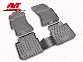 

Floor mats for Subaru Outback 2003-2009 4 pcs rubber rugs non slip rubber interior car styling accessories