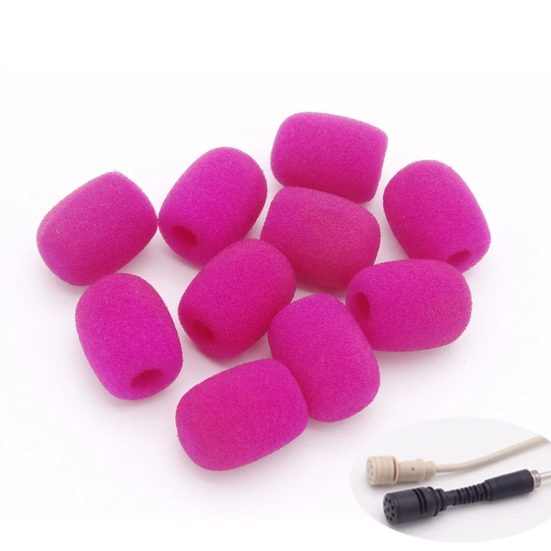 10 шт./лот 2.8x2.3x0.8cm пенный (мягкий) Микрофон ветровые стекла экраны/Индивидуальные