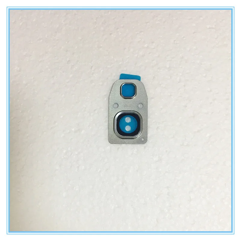Задняя крышка для камеры стеклянная объектива Samsung Galaxy A320 A520 A720 A3 A5 A7 2017 кольцо с