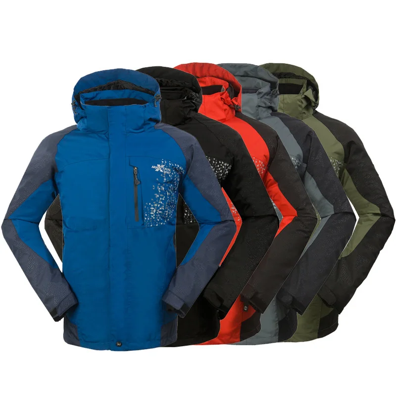 Outdoors Men's Sportswear Outdoors Double Layer 2in1 Waterproof Jacket