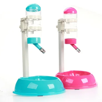 

Pet rod type automatic cat/dog feeders automatic dog water fountain & food dispenser 37*23.5cm 500ml