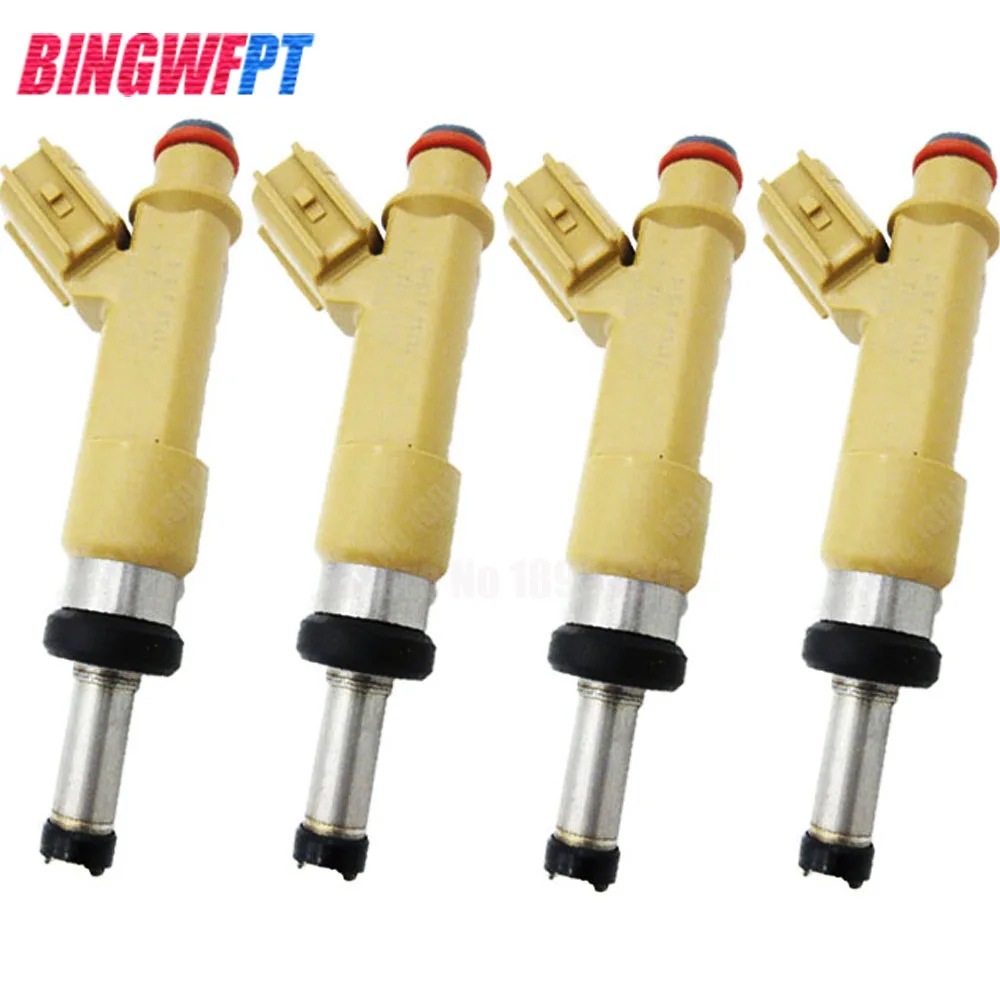 

4pcs/lot Original Nozzles For TOYOTA Corolla Auris/Vios 2ZRFE ZRE15 petrol FUEL INJECTORS 23250-0T010 23250-0T020 2325037010