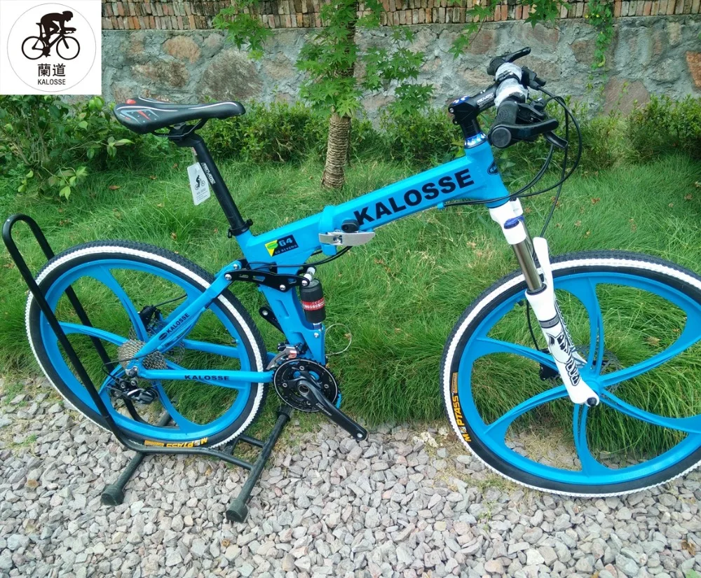 Excellent Kalosse bicicleta mountain bike woman  Hydraulic brakes  17 inch   Foldable alloy frame  Mountain bicycle , 21/24/27/30 gear , 16 Excellent Kalosse bicicleta mountain bike woman  Hydraulic brakes  17 inch   Foldable alloy frame  Mountain bicycle , 21/24/27/30 gear , 16