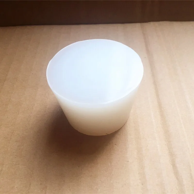 

Silicone Stopper Resist High Temperatures & Corrosion Triangle Flask Small Solid Silicone Test Tube Plug Without Hole