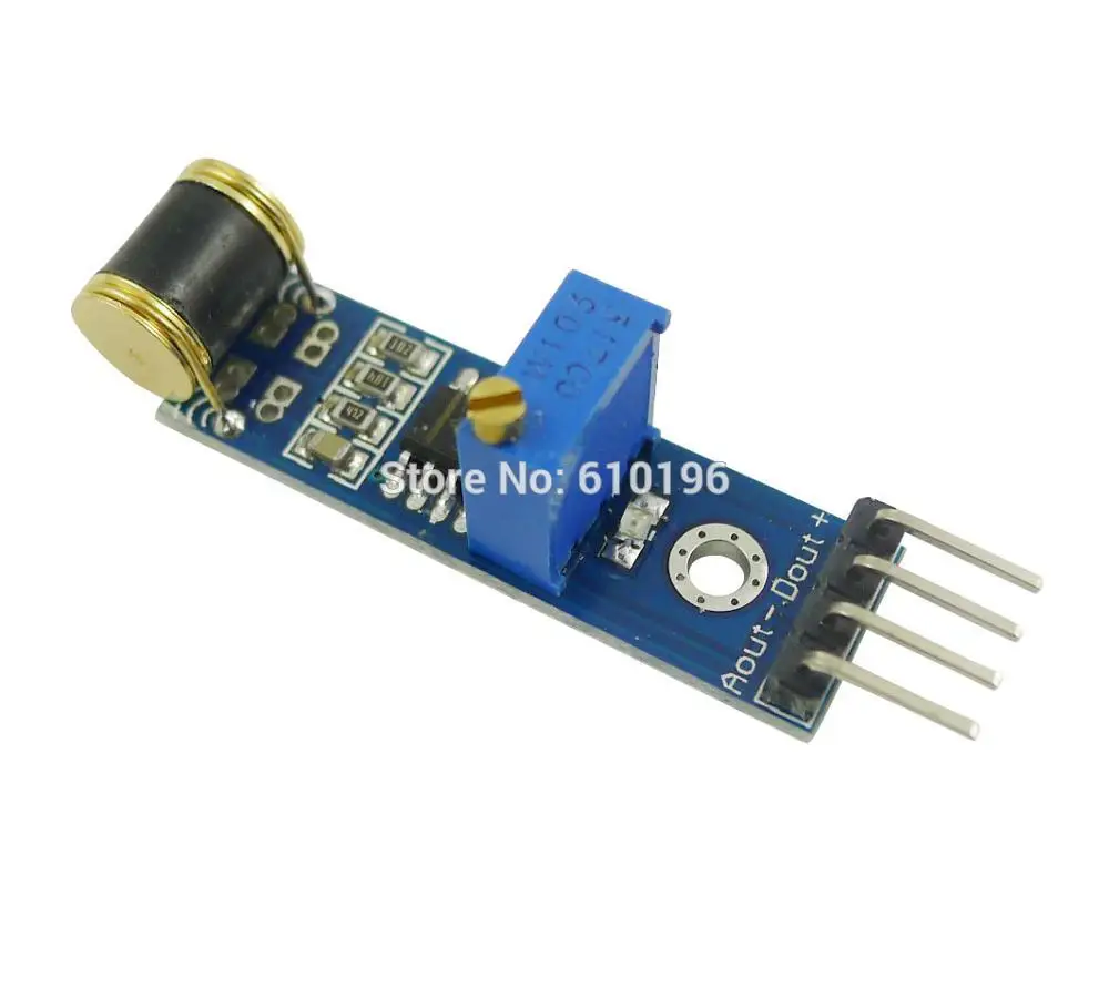 

Robotics 801S Vibration / Shock Sensor module Sensitivity Adjustable Analog Output For Arduino 5PCS/LOT