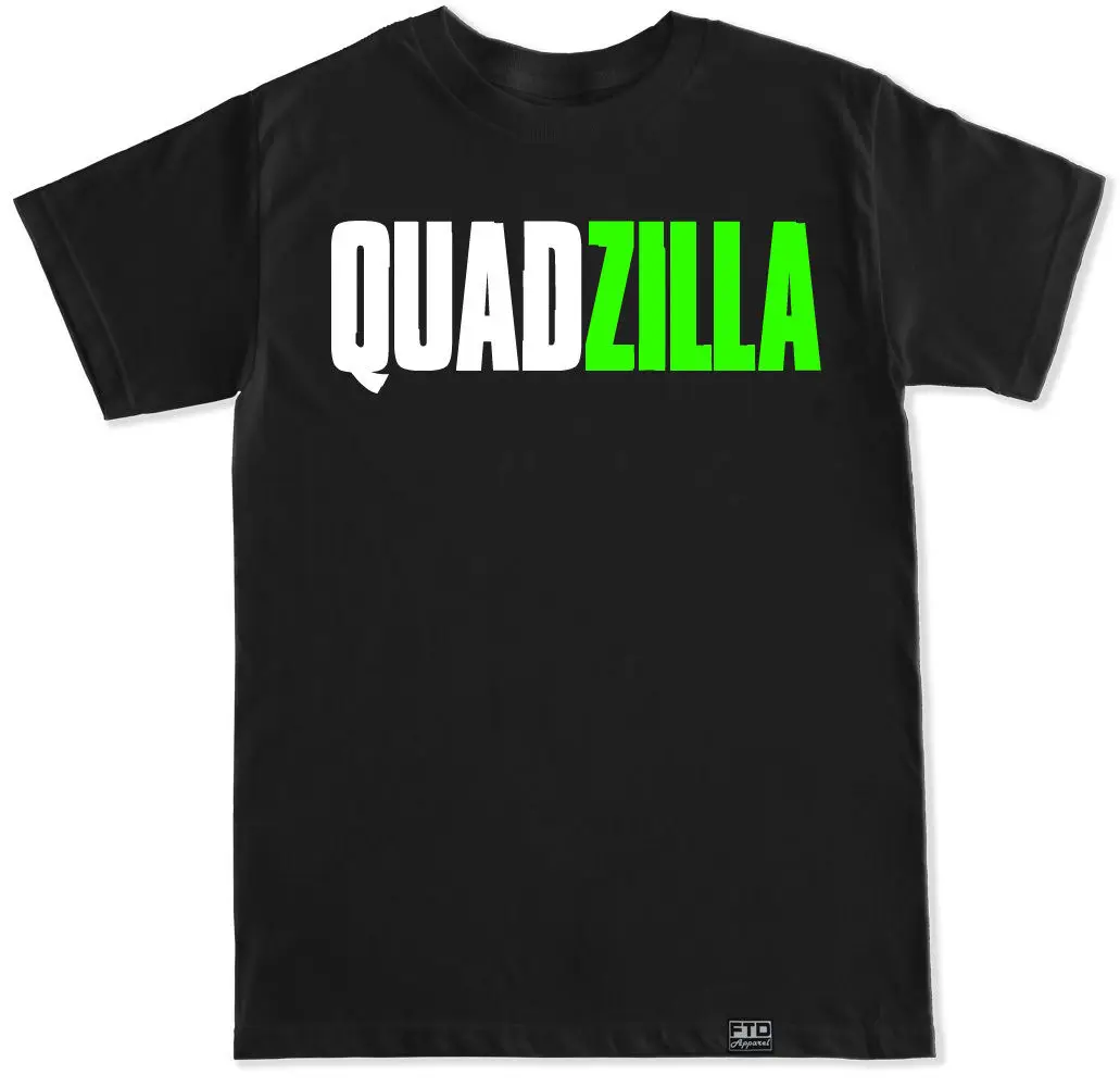 QUADZILLA WORKOUT GYM FIT FITNESS SQUAT LIFT BENCH TRAIN BEAST T SHIRT FITSPO | Мужская одежда