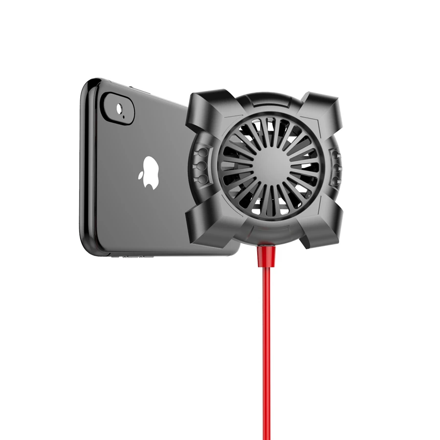 

1pcs Mobile Phone USB Cooler Fan Holder Cooling Pad Gamepad Game Gaming Shooter Radiator Controller Heat Sink Universal Portable
