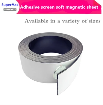 

Rubber soft magnetic strip household magnet, can be used for mosquito nets, iron window, etc.Can be used in DIY 1M
