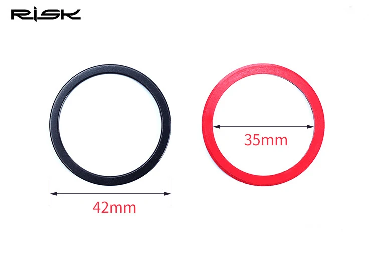 Риск 15 шт. 1/1. 5/2/2,5/3 мм MTB велосипеда каретка шайбы горный велосипедный маховик концентратор разделительная прокладка из металлического сплава MTB шайба