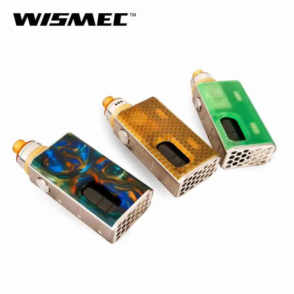 Акция! Оригинальный WISMEC LUXOTIC BF набор с 7 5 мл Tobhino RDA Выход 100 Вт Мощность 810 верхней