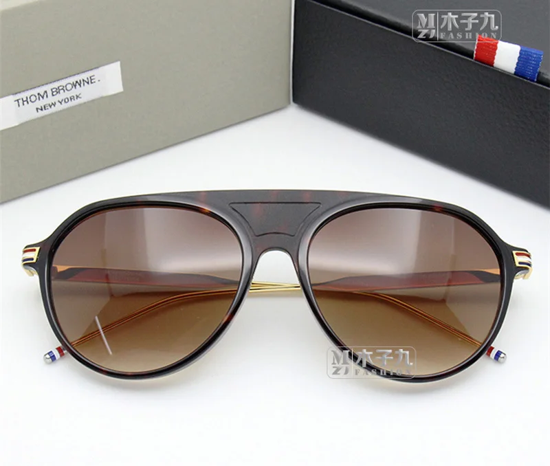 Новое поступление солнцезащитные очки Для мужчин Для женщин UV400 высокое качество круглые солнцезащитные очки Zonnebril Mannen Dames с чехол - Цвет линз: tortoise