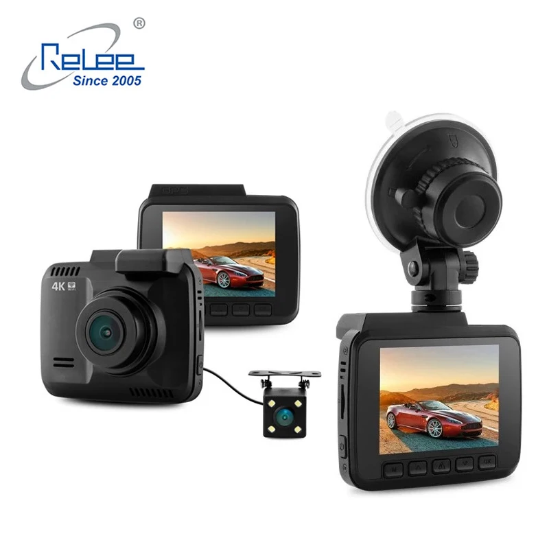 4k видеорегистратор 1080p Автомобильная dvr камера GPS приборная панель с приложением