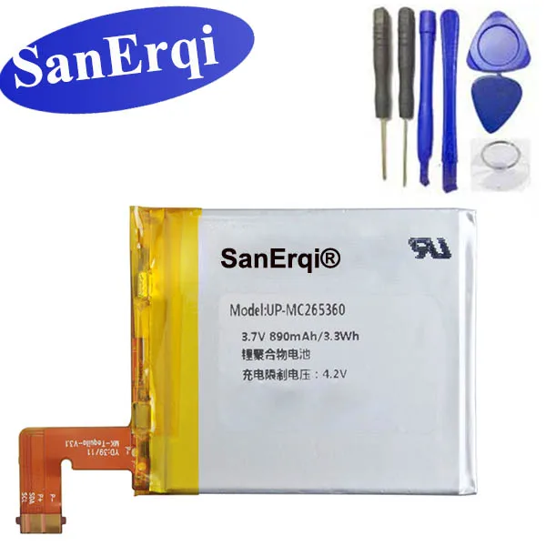 Аккумулятор SanErqi для amazon kindle 4 MC265360 MC-265360 D01100 S2011-001-S 3 7 v 890mAh 4th DR-A015 | Мобильные