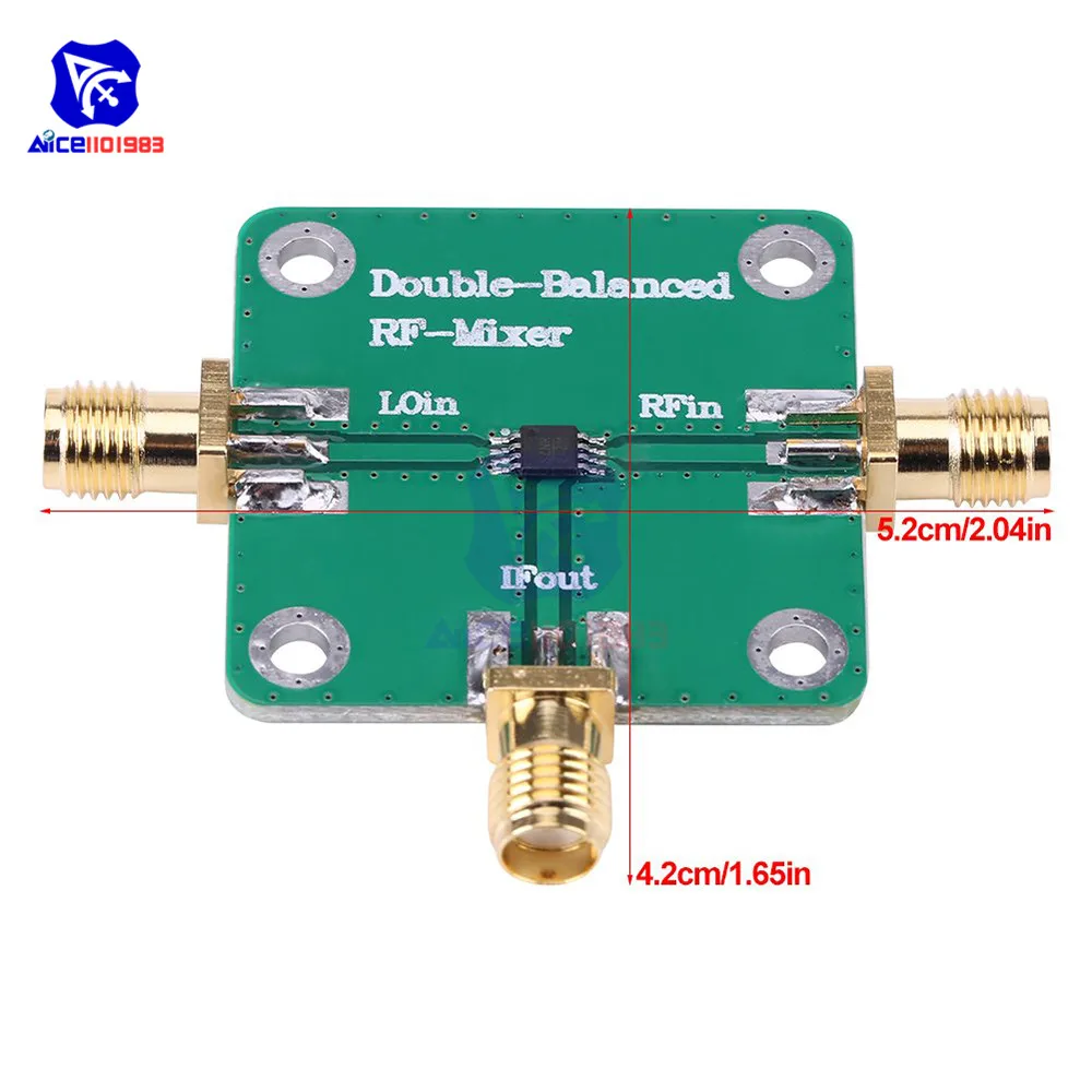 Микроволновый радиочастотный двойной сбалансированный радиочастотный преобразователь RFin = 1,5-4,5 ГГц RFout = DC-1.5GHz LO = 312