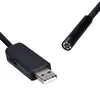 2017 Nuevo mini cámara 7mm 6 LED USB Endoscopio Impermeable diámetro de La Lente del animascopio de La Serpiente Inspección Cámara de Vídeo de 7mm 2 M Mejor precio ► Foto 3/6