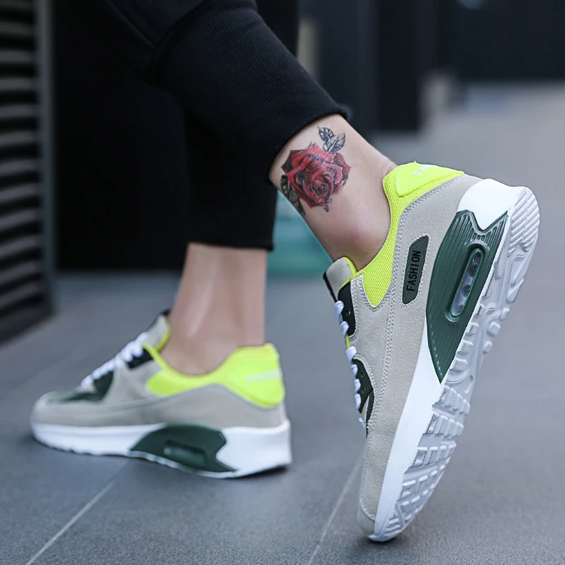 2019 damyuan men running shoes almofada de